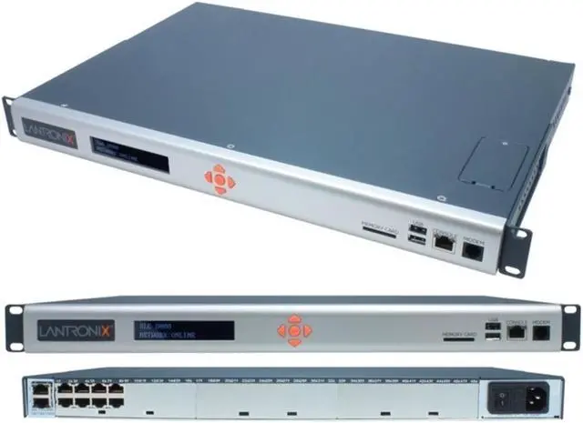 Alt view image 2 of 9 - LANTRONIX SLC80081201S SLC8000 ADV CONSOLE MANAGER SVR