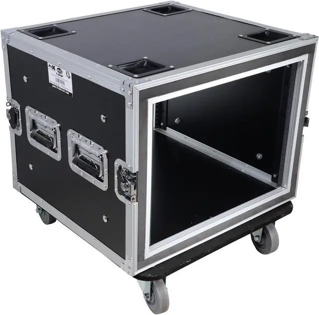 Alt view image 3 of 11 - 8U Space Shockproof Amp Rack ATA Flight Case 20 In Depth