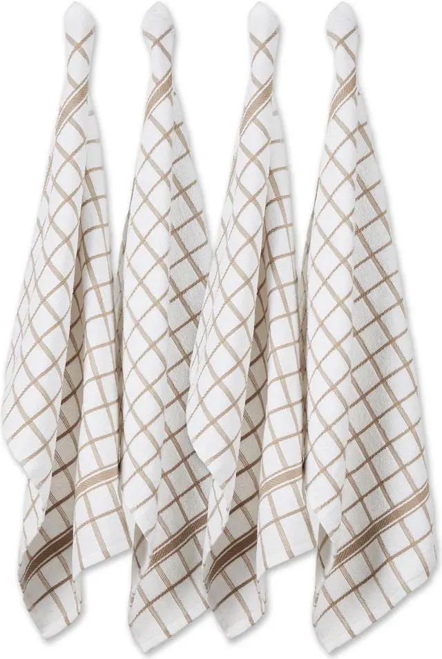 Main image of DII Stone Windowpane Terry Dishtowel (Set of 4)