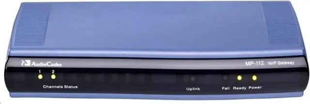Main image of Audiocodes MP-112 FXS 2-Ports Analog VoIP Gateway MP112/2S/SIP/CER