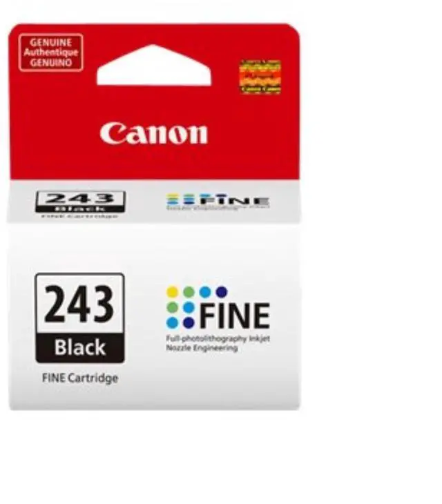Alt view image 13 of 17 - Canon PG-243 Printer - Ink Cartridges Pigment Black