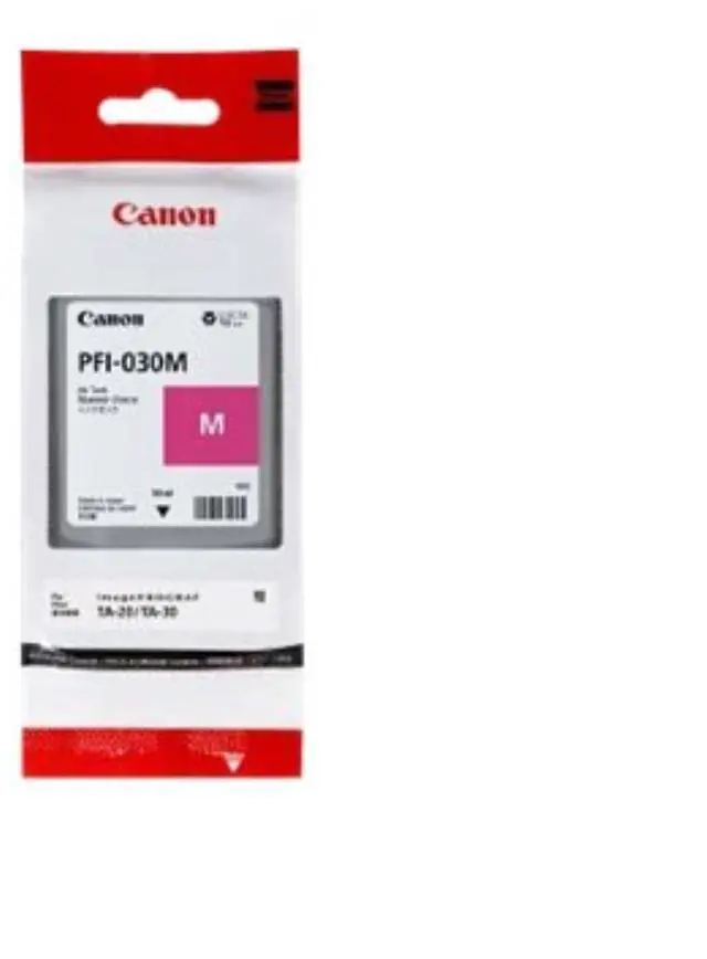 Alt view image 3 of 4 - Canon PFI-030 Pigment Magenta Ink Tank, 55ml #3491C001AA