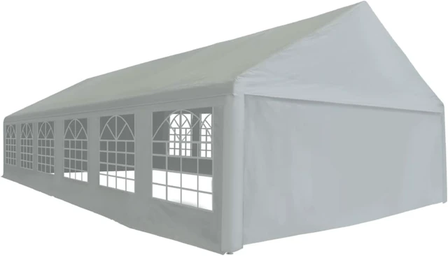 Main image of vidaXL Party Tent PE 236.2"x472.4" Gray