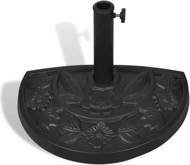 Main image of Resin Half Round Parasol Base