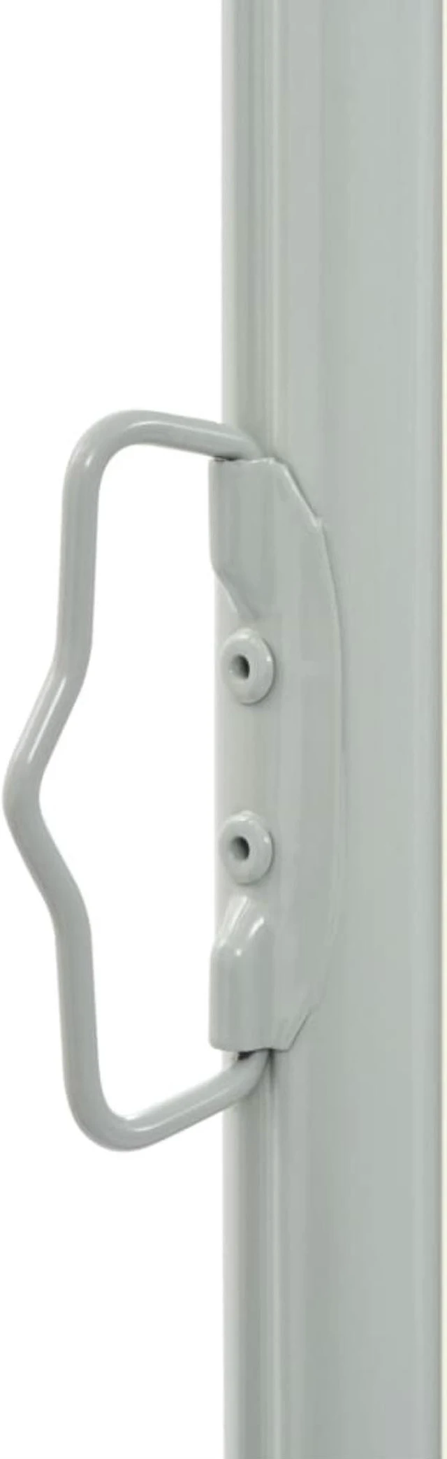 Alt view image 10 of 12 - vidaXL Patio Retractable Side Awning 39.4"x118.1" Cream Screen Shade Blind