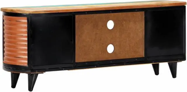 Alt view image 6 of 7 - vidaXL TV Stand TV Unit Sideboard TV Console Cabinet Solid Reclaimed Wood