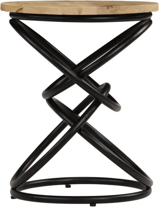 Alt view image 8 of 11 - vidaXL Solid Mango Wood End Table Handmade Coffee Desk Lowboard Couch Stand