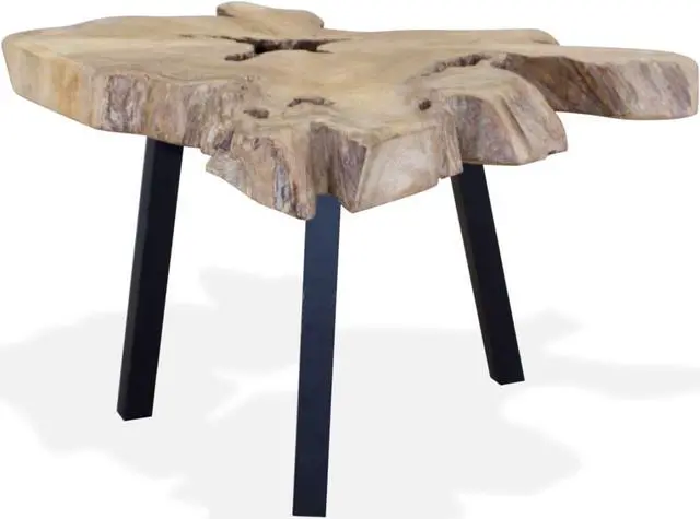 Alt view image 11 of 14 - vidaXL Coffee Table End Table for Living Room Bedroom Furniture Genuine Teak