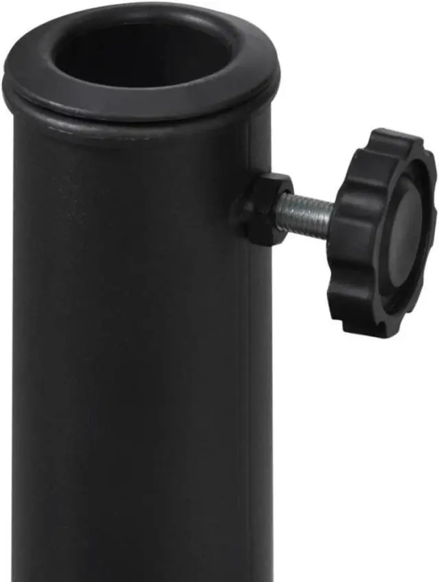 Alt view image 7 of 9 - vidaXL Patio Umbrella Stand Parasol Base for Poles of 1.5"/1.9" Umbrella Base