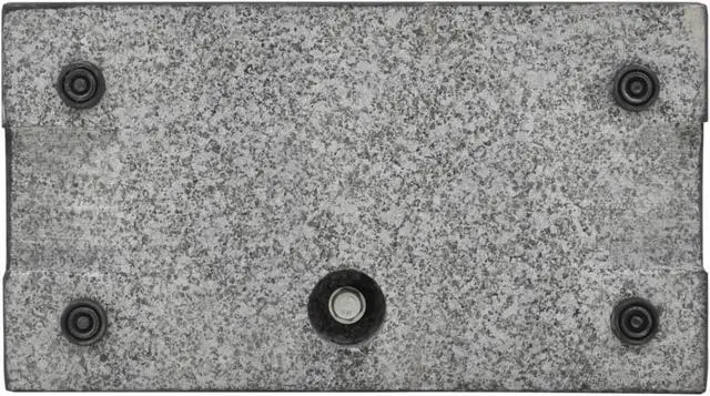 Alt view image 5 of 10 - vidaXL Umbrella Base Patio Umbrella Stand Granite 55.1 lb Rectangular Black