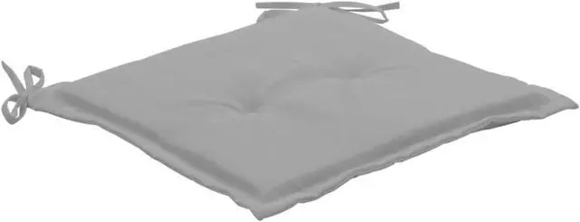 Alt view image 11 of 14 - vidaXL Garden Chair Cushions 4 pcs Grey 40x40x4 cm Oxford Fabric