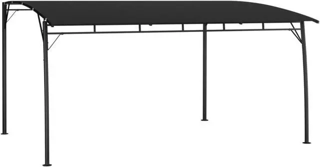 Main image of vidaXL Garden Sunshade Awning 157.5"x118.1"x100.4" Anthracite