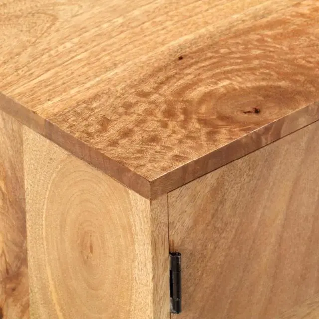 Alt view image 3 of 12 - vidaXL Coffee Table 35.4"x19.7"x13.8" Solid Mango Wood