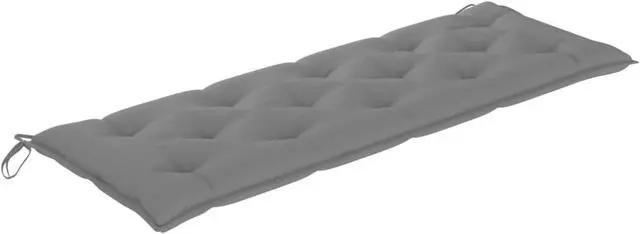 Alt view image 7 of 10 - vidaXL Bench Cushion Outdoor Water Repellent Seat Cushion Gray Oxford Fabric