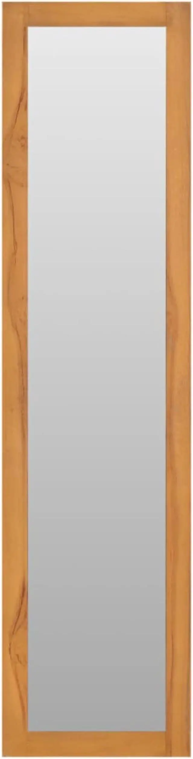 Alt view image 8 of 10 - vidaXL Wall Mirror Decorative Mirror with Shelves Hall Mirror Solid Teak Wood