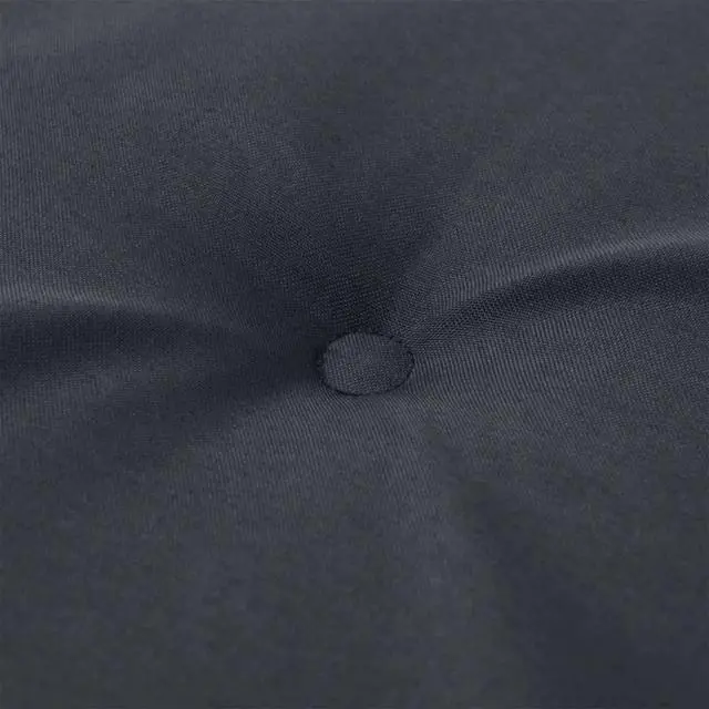 Alt view image 8 of 12 - vidaXL Garden Bench Cushion Anthracite 100x50x4 cm Oxford Fabric