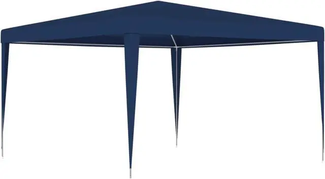 Alt view image 3 of 15 - vidaXL Party Tent Outdoor Canopy Tent Patio Gazebo Marquee Beach Shelter Blue