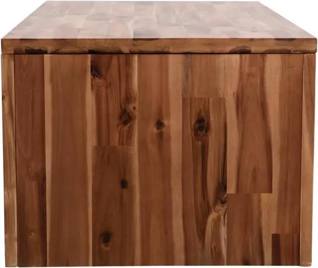 Alt view image 10 of 14 - vidaXL Coffee Table End Table Accent Sofa Table Solid Wood Acacia 35.4 Inch