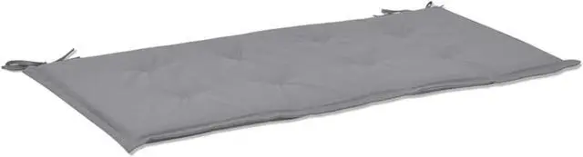 Alt view image 6 of 14 - vidaXL Garden Bench Cushion Grey 100x50x4 cm Oxford Fabric