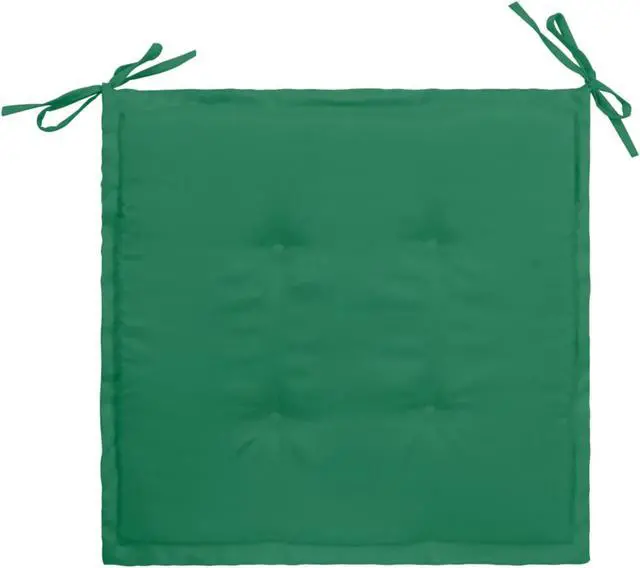 Alt view image 10 of 15 - vidaXL Chair Cushion 4 Pcs Outdoor Patio Seat Cushion Green Oxford Fabric