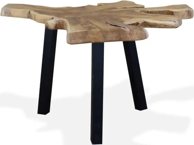 Alt view image 10 of 14 - vidaXL Coffee Table End Table for Living Room Bedroom Furniture Genuine Teak