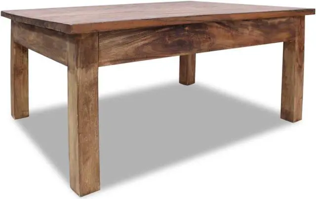 Alt view image 8 of 14 - vidaXL Coffee Table End Sofa Table Living Room Furniture Solid Wood Reclaimed