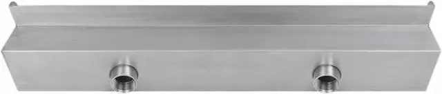 Alt view image 7 of 13 - vidaXL Pool Fountain Spillway Waterfall Fountain for Garden Pond Stainless Steel