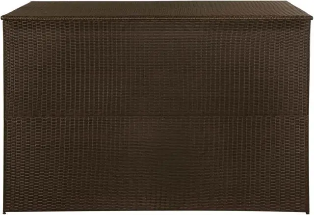 Alt view image 9 of 13 - vidaXL Outdoor Storage Box Deck Box with Lid Patio Cabinet Storage Chest Brown