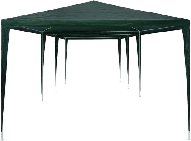 Alt view image 9 of 11 - vidaXL Party Tent Outdoor Canopy Tent Patio Gazebo Marquee Sunshade PE Green