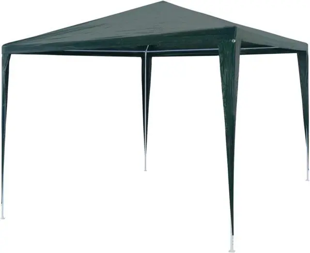 Alt view image 7 of 11 - vidaXL Party Tent Outdoor Canopy Patio Gazebo Marquee Sunshade PE Anthracite