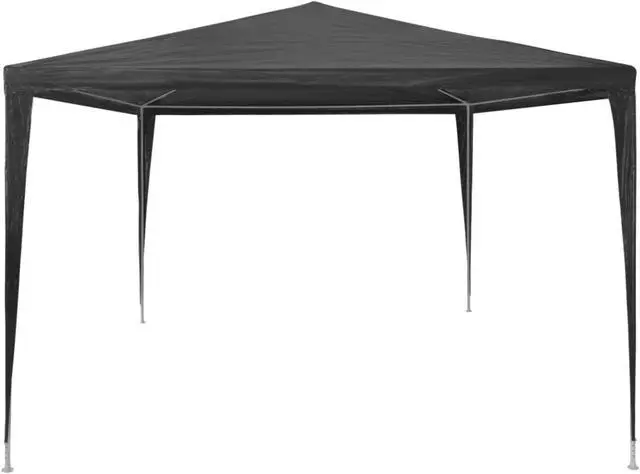 Alt view image 8 of 11 - vidaXL Party Tent Outdoor Canopy Patio Gazebo Marquee Sunshade PE Anthracite