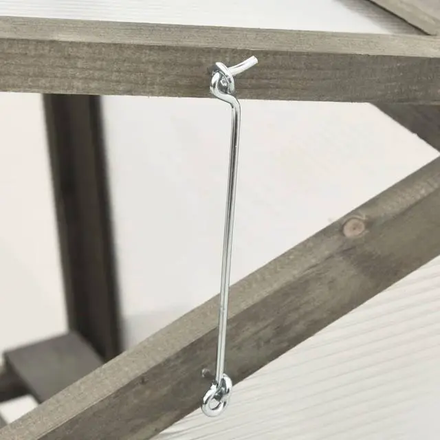 Alt view image 9 of 14 - vidaXL Greenhouse Outdoor Grow House Green House for Plant Growing Firwood