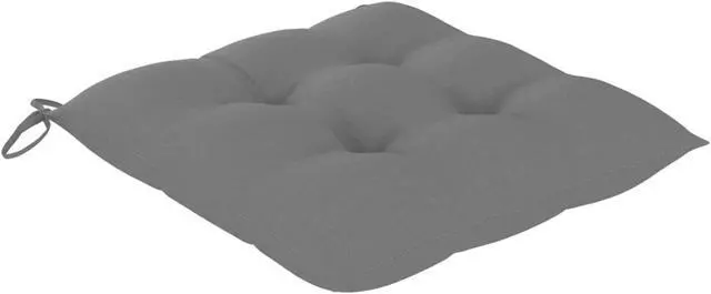 Alt view image 9 of 13 - vidaXL Chair Cushion 2 Pcs Outdoor Patio Seat Cushion Pad Gray Oxford Fabric