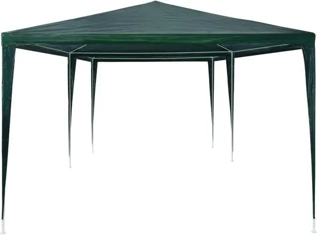 Alt view image 9 of 11 - vidaXL Party Tent Outdoor Canopy Tent Patio Gazebo Marquee Sunshade PE Green