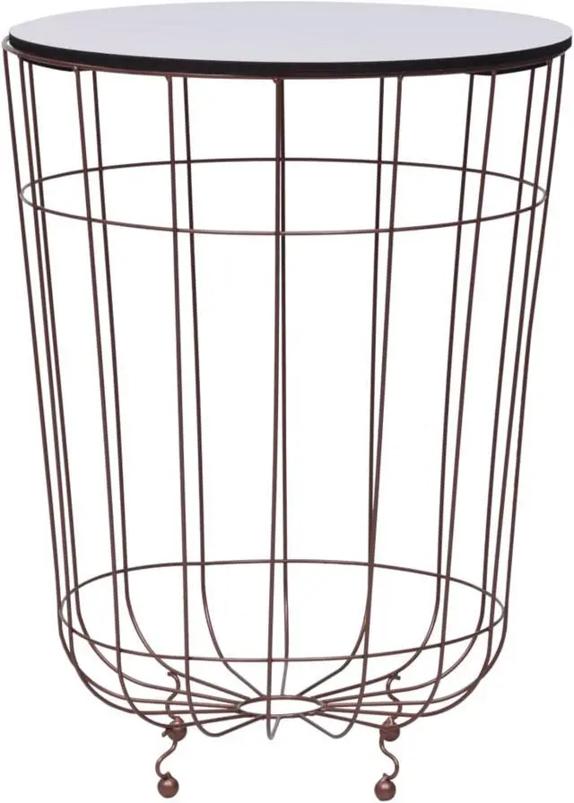 Alt view image 8 of 13 - vidaXL Coffee Table Round End Table Living Room Side Table Gold 15.7 Inch