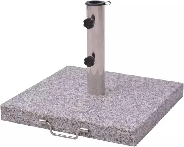 Alt view image 7 of 15 - vidaXL Patio Umbrella Stand Parasol Base for Poles of 1.5"/1.9" Umbrella Base