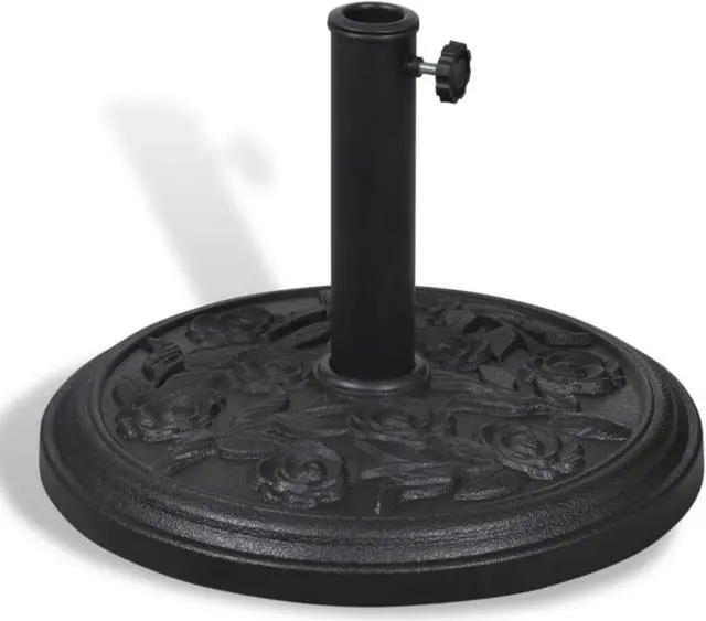Alt view image 5 of 9 - vidaXL Patio Umbrella Stand Parasol Base for Poles of 1.5"/1.9" Umbrella Base