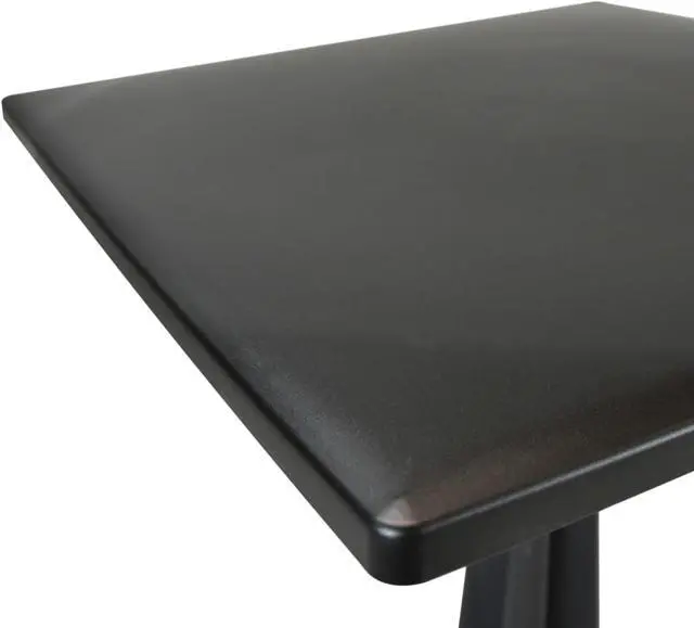 Alt view image 8 of 13 - vidaXL Patio Table Outdoor Dining Table Garden Furniture Plastic Anthracite