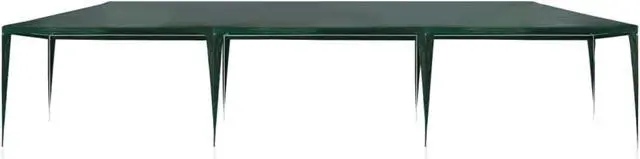 Alt view image 8 of 11 - vidaXL Party Tent Outdoor Canopy Tent Patio Gazebo Marquee Sunshade PE Green