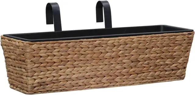 Alt view image 9 of 13 - vidaXL 2x Garden Planters Water Hyacinth Outdoor Raised Bed Plant Herb Box