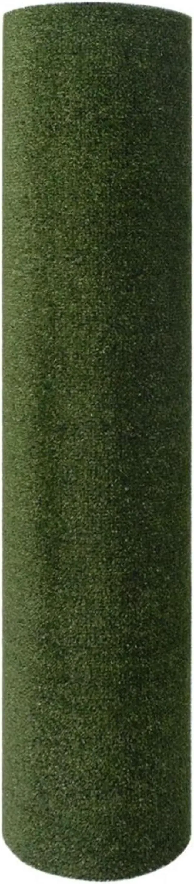 Alt view image 3 of 9 - vidaXL Artificial Grass 1x25 yd /0.28"-0.35" Green