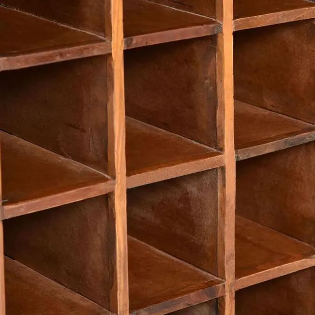 Alt view image 7 of 17 - vidaXL Wine Cabinet Bottle Holder Floor Wine Cabinet Solid Reclaimed Wood