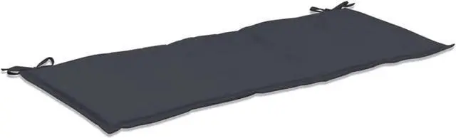 Alt view image 7 of 11 - vidaXL Garden Bench Cushion Anthracite 120x50x4 cm Oxford Fabric