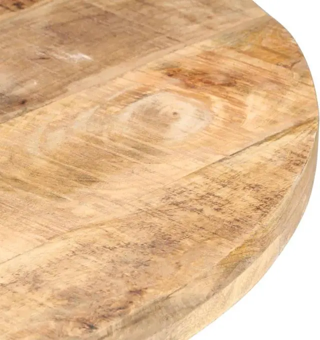 Alt view image 4 of 11 - vidaXL Dining Table 31.5" Rough Mango Wood