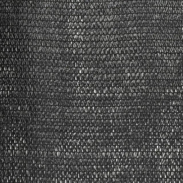 Alt view image 7 of 9 - vidaXL Fence Privacy Screen Outdoor Patio Privacy Wall Windscreen HDPE Black