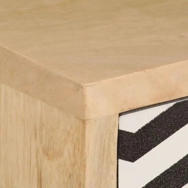 Alt view image 9 of 14 - vidaXL TV Stand TV Unit Sideboard TV Console Media Cabinet Solid Mango Wood