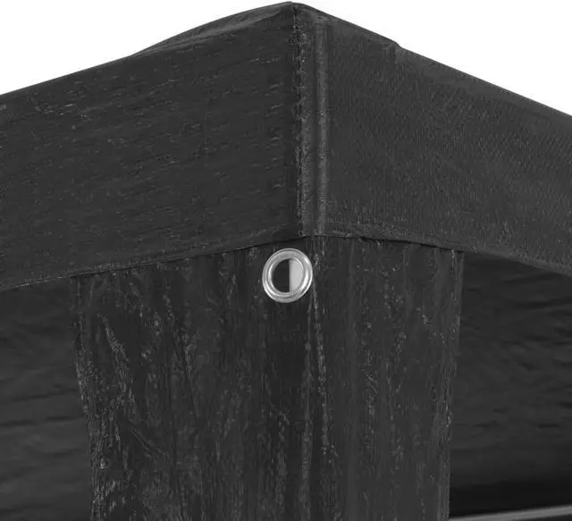 Alt view image 10 of 11 - vidaXL Party Tent Outdoor Canopy Patio Gazebo Marquee Sunshade PE Anthracite