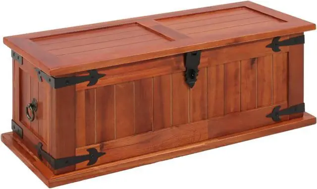 Main image of vidaXL Storage Chest 23.6"x9.8"x8.7" Solid Acacia Wood