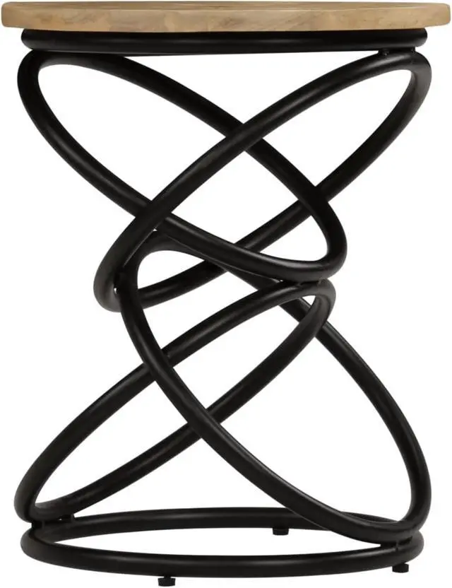 Alt view image 6 of 11 - vidaXL Solid Mango Wood End Table Handmade Coffee Desk Lowboard Couch Stand