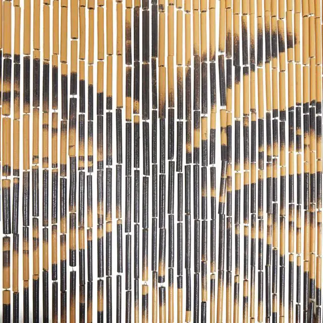 Alt view image 8 of 9 - vidaXL Insect Door Curtain Bamboo Palm Tree Anti Mosquito Bug Fly Screen Net